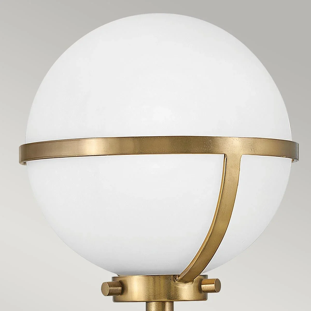 Hollis Single Light Wall Light IP44 - Heritage Brass/Black/Brass - Image 2