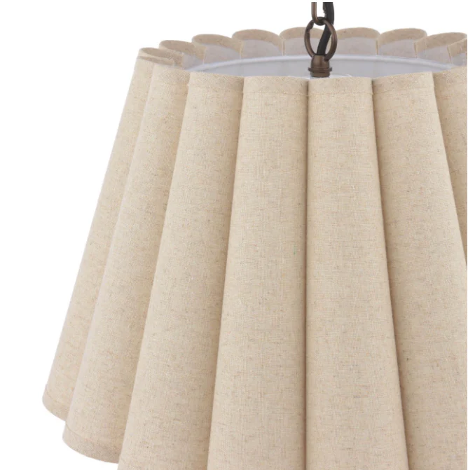 Holwell 2 Light Pendant Antique Bronze With Shade - Image 3