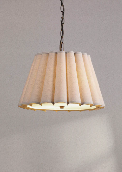 Holwell 2 Light Pendant Antique Bronze With Shade - Image 4