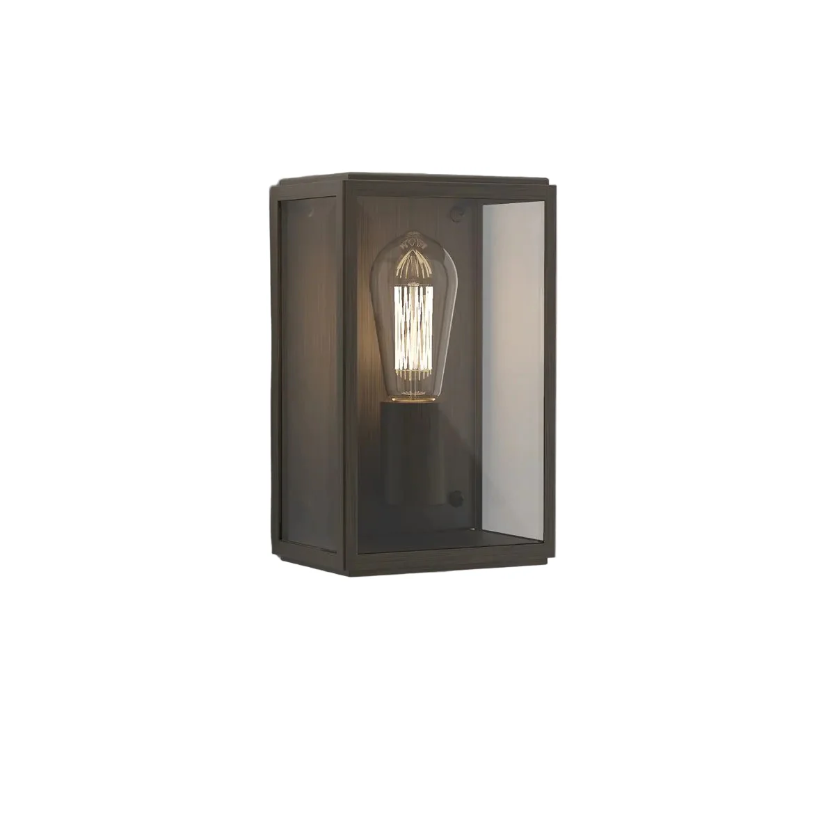 Homefield 160 Bathroom Wall Light Range IP44 E27 - Bronze/Matt Black Finish