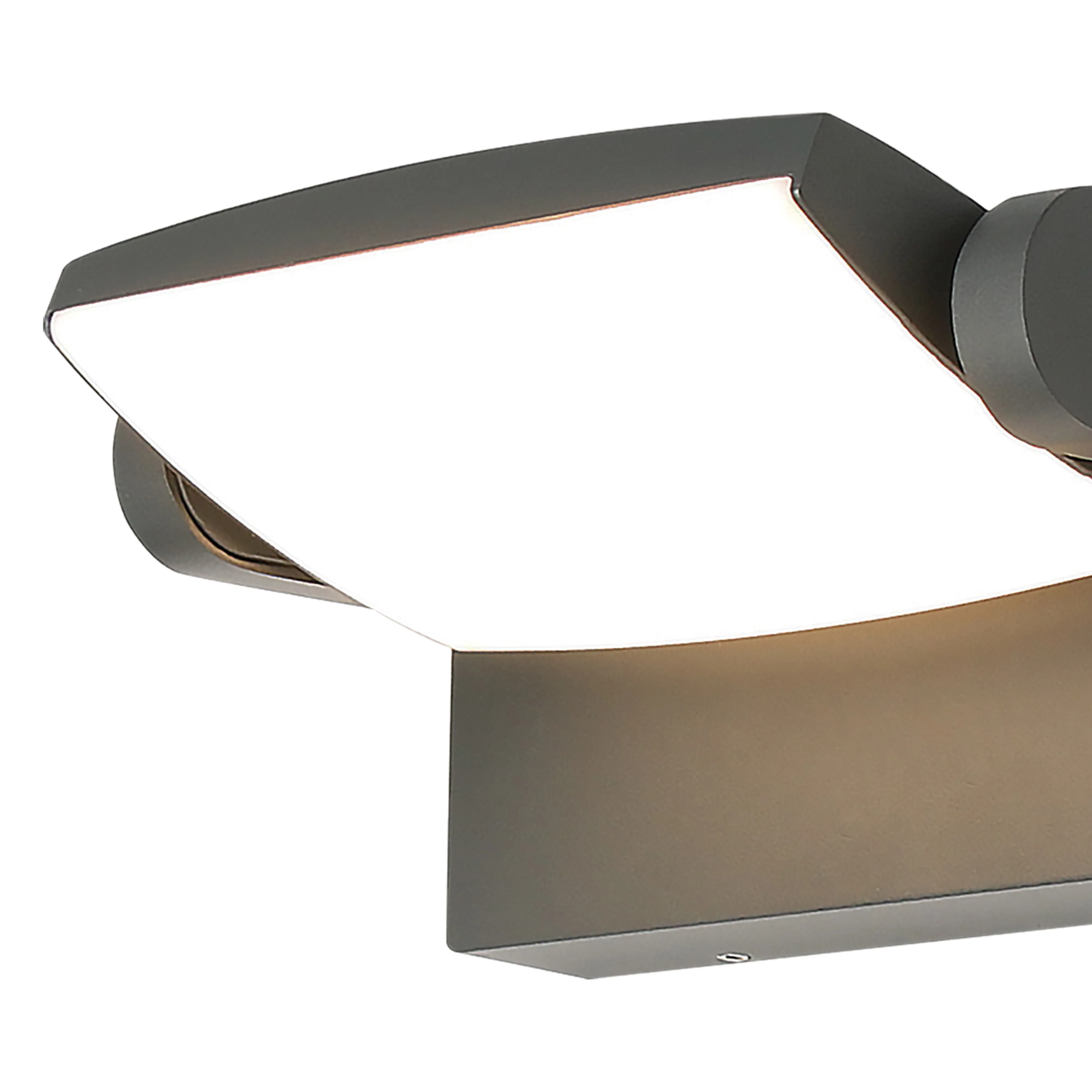 Hood Wall Lamp 12W LED, 3000K, 1100lm, IP65 3yrs Warranty - Image 3