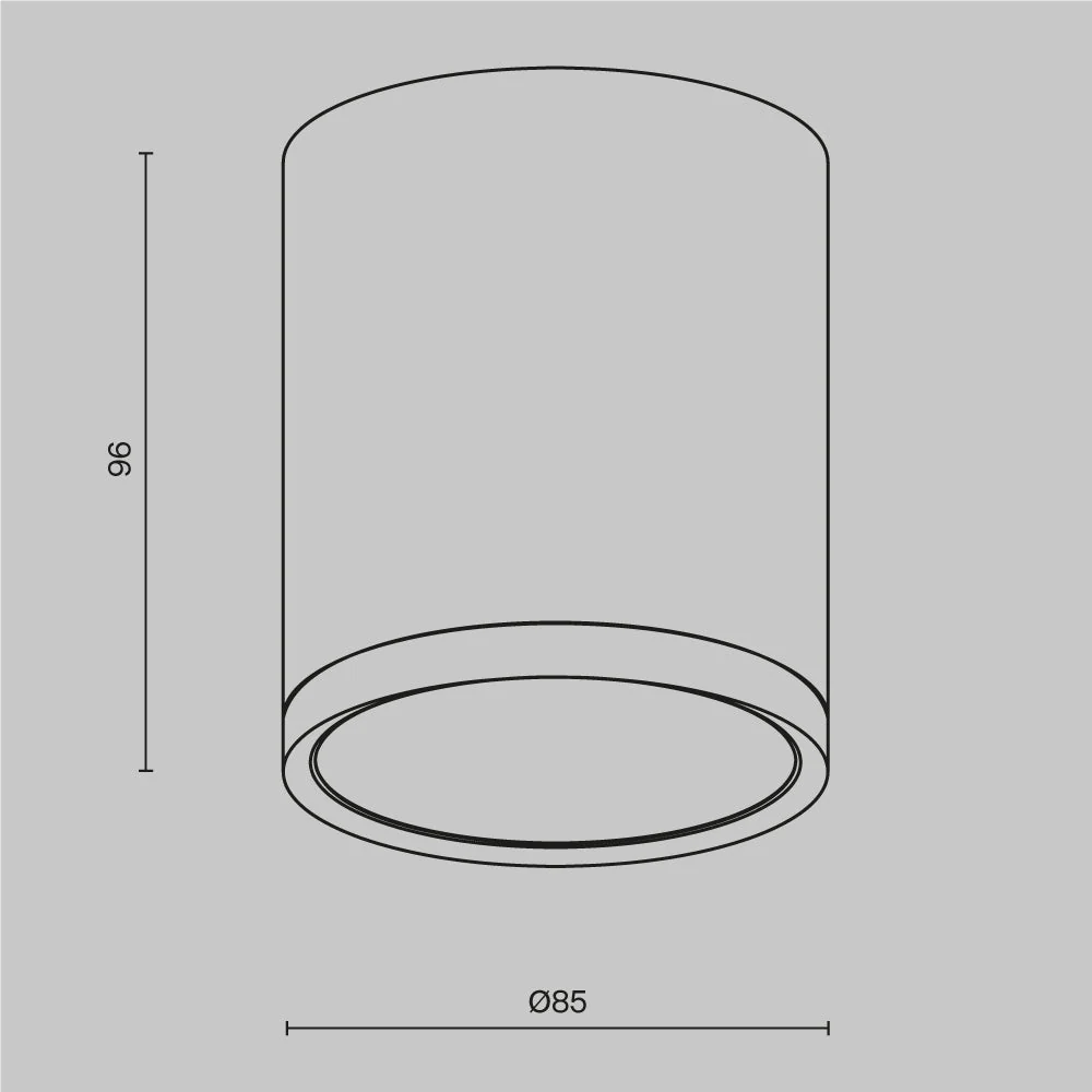 Hoop Flush Spotlight IP20 - Various Colours - Image 8