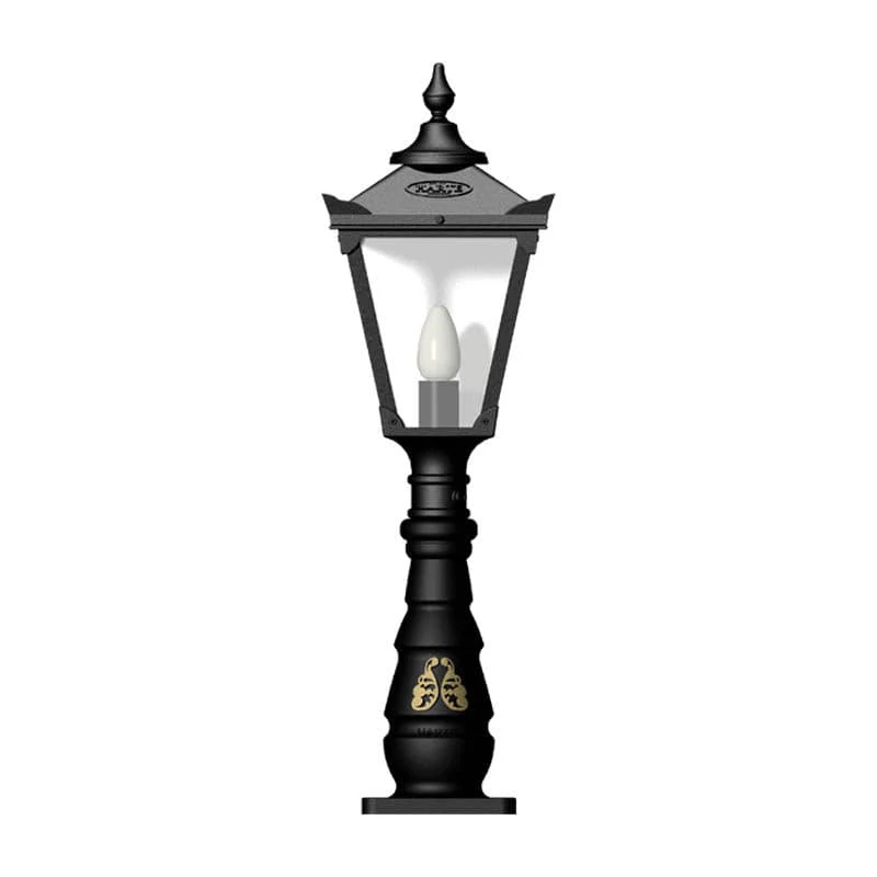 Hopetown 1.1m Pedestal Light - Cast Iron - Image 11