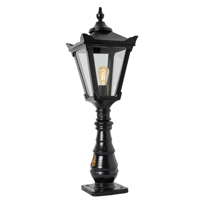 Hopetown 1.1m Pedestal Light - Cast Iron - Image 4