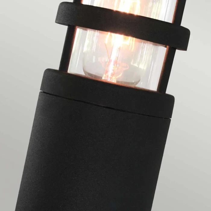 Hornbaek 1 Light Pedestal Lantern - Black - Image 3