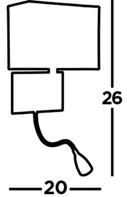 Hotel Dual Arm Wall Light In Various Finish E27 - Image 10