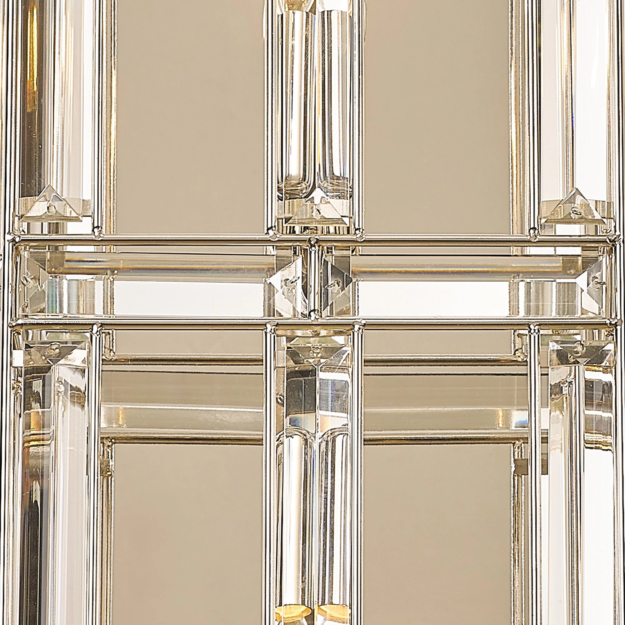 Hound Rectangular/Square Wall Light, 2 Light E14, Polished Nickel - Image 7