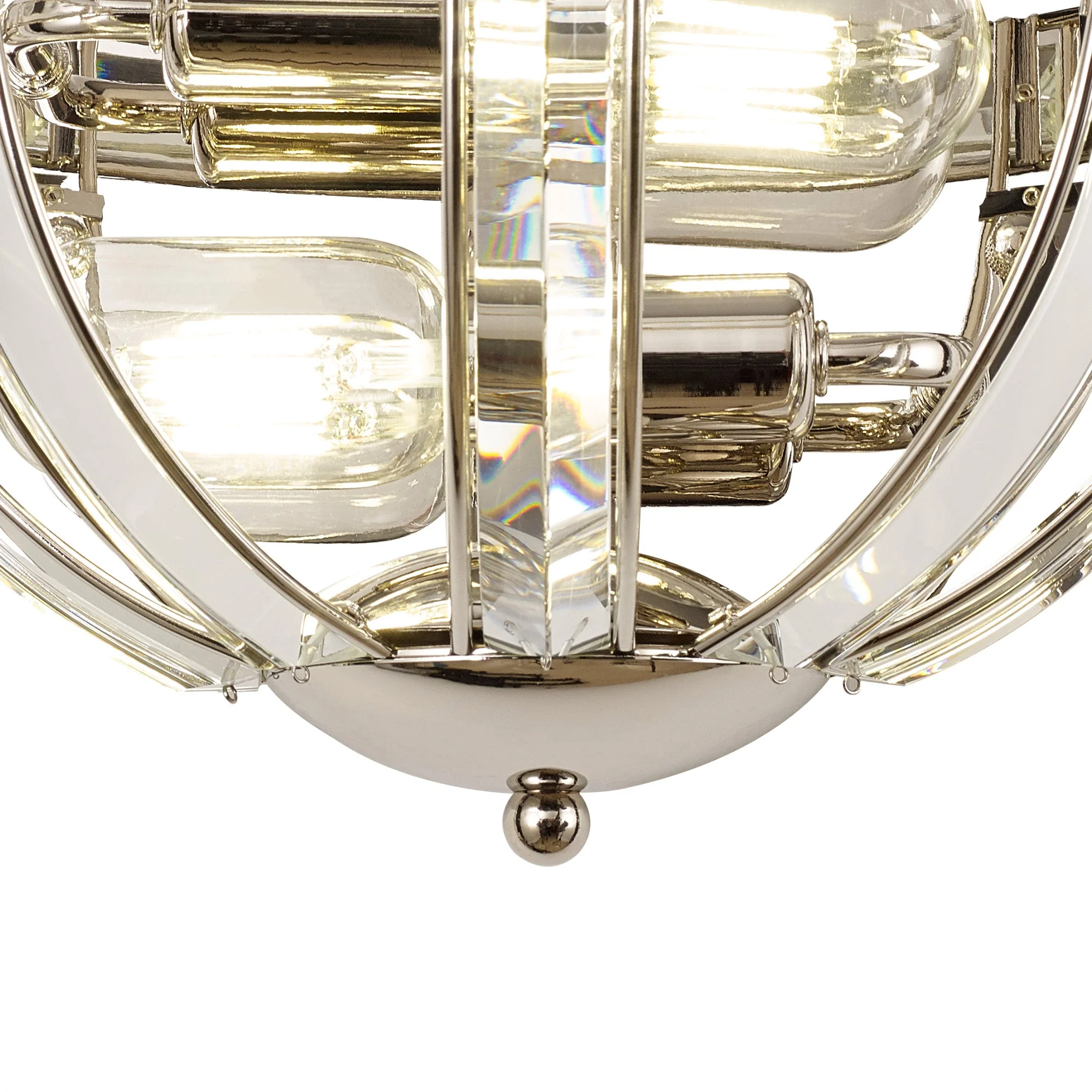 Hound Wall Light, 1/2 Light E14, Polished Nickel - Image 10