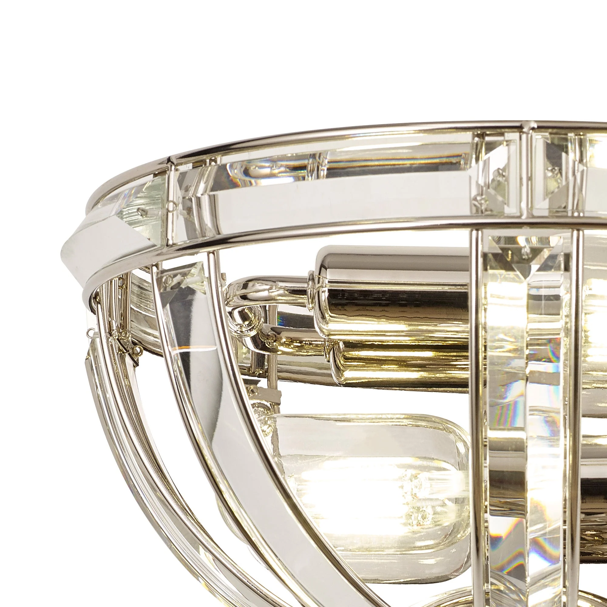 Hound Wall Light, 1/2 Light E14, Polished Nickel - Image 11