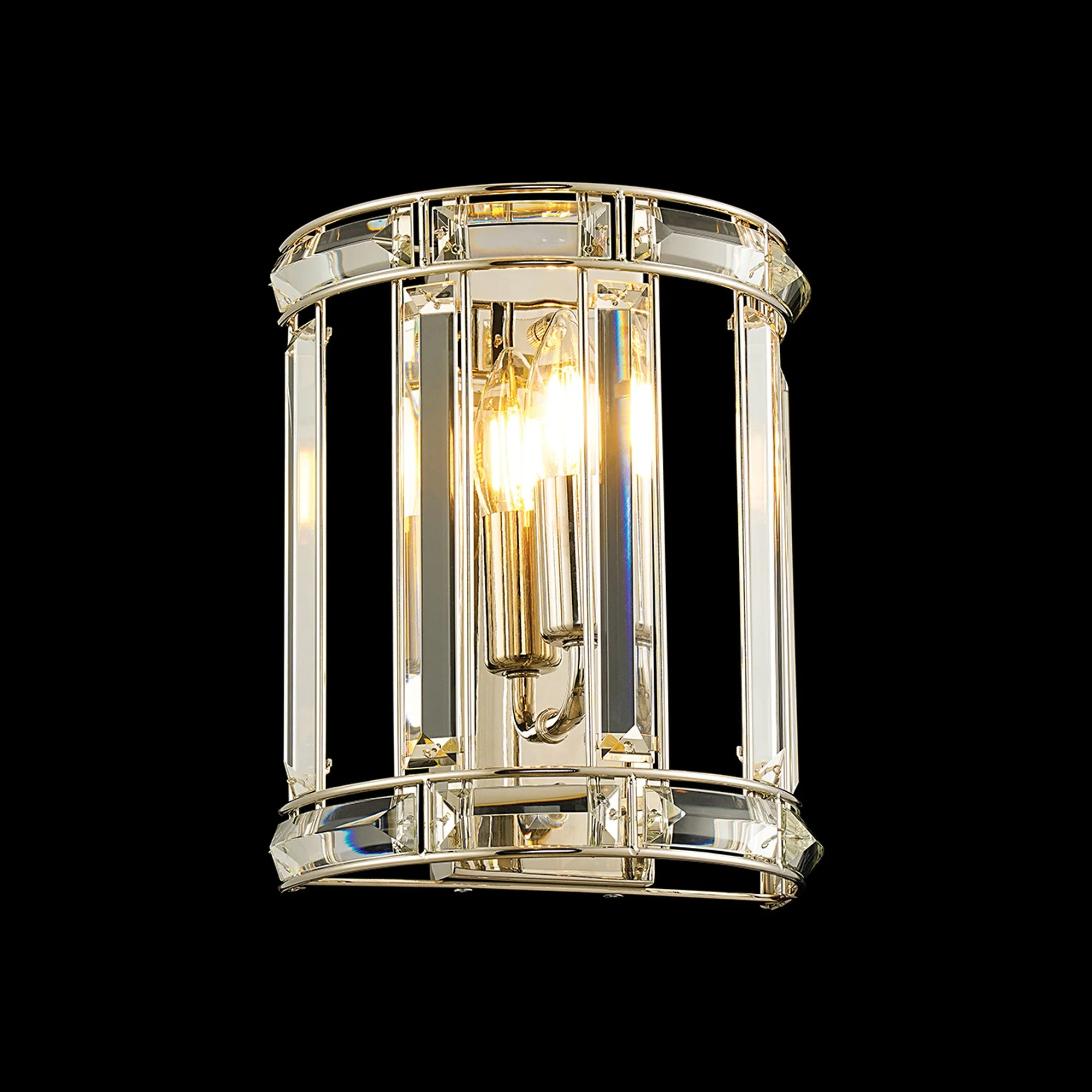 Hound Wall Light, 1/2 Light E14, Polished Nickel - Image 2