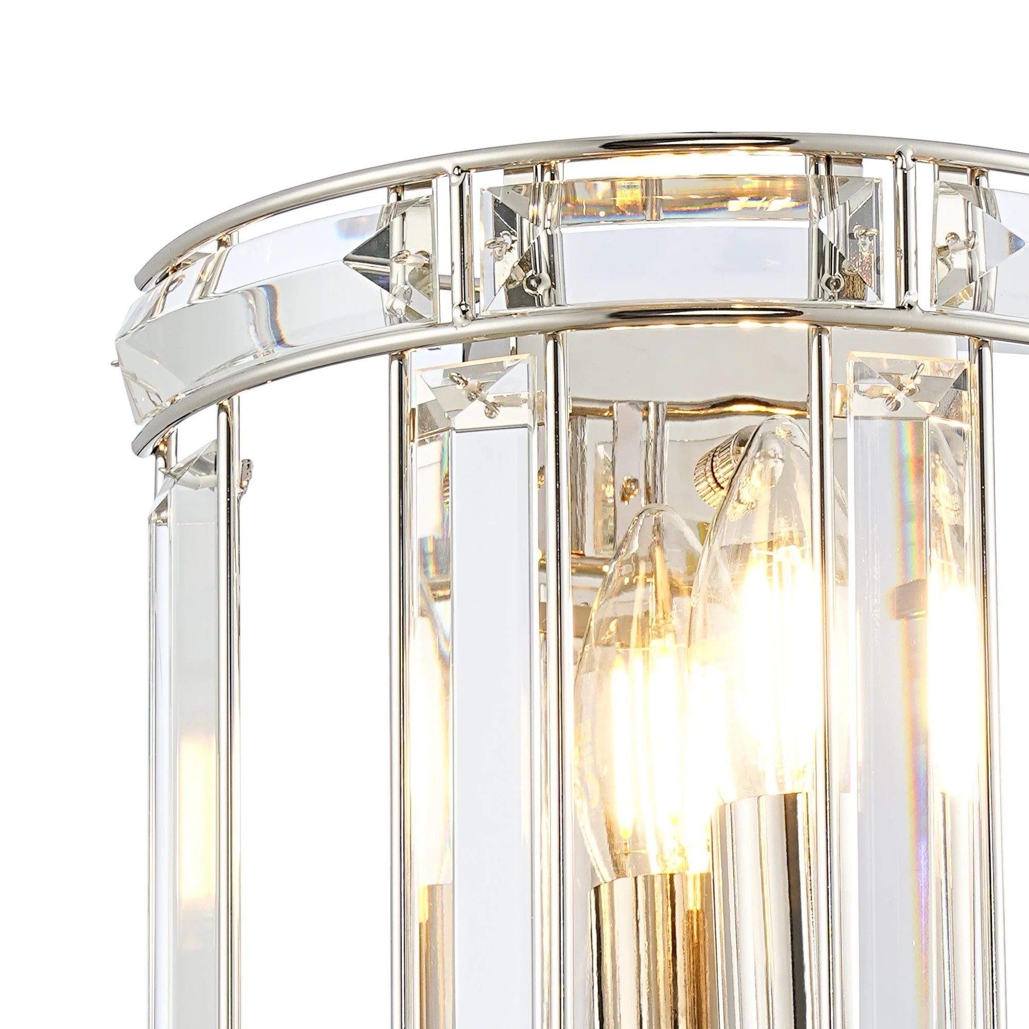 Hound Wall Light, 1/2 Light E14, Polished Nickel - Image 3