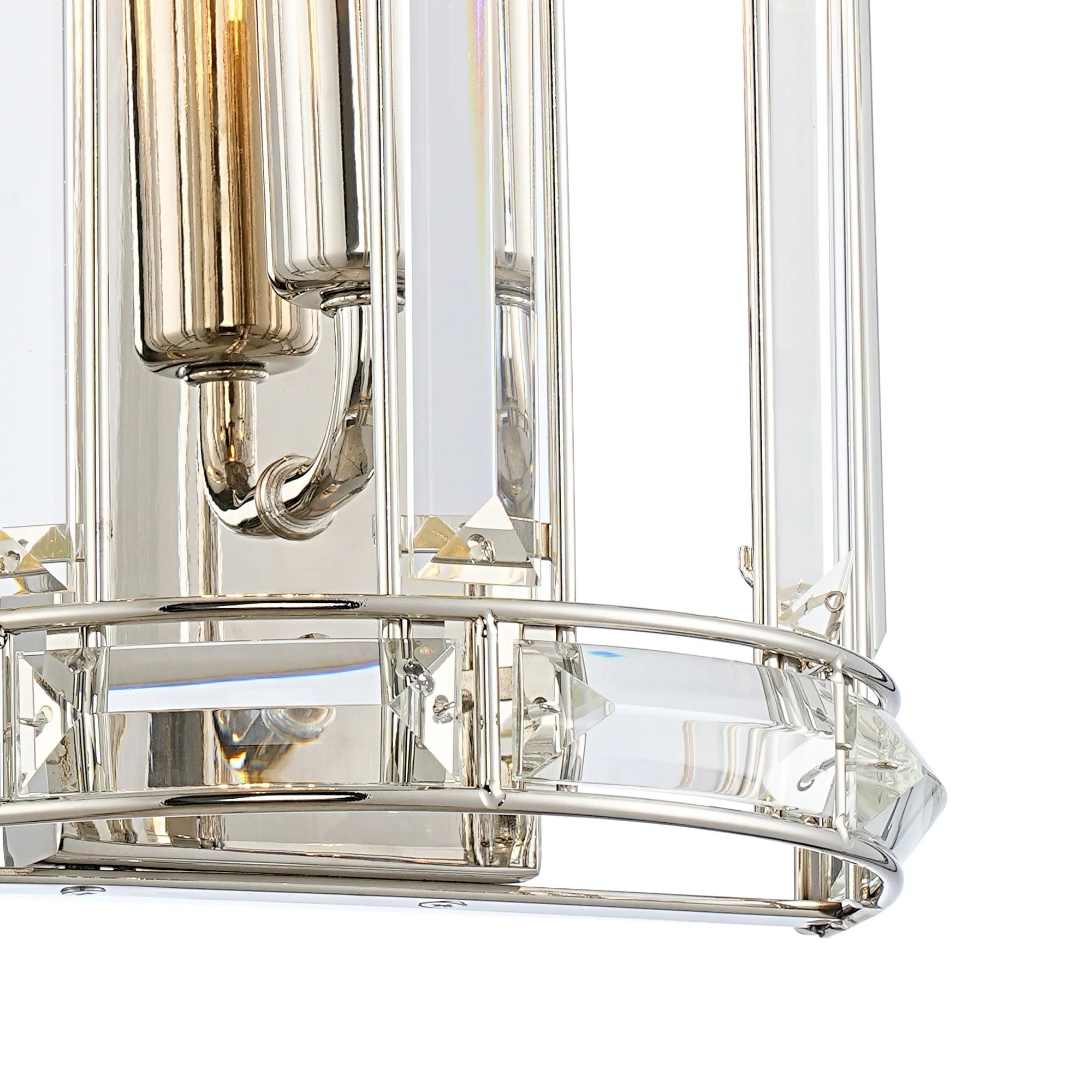 Hound Wall Light, 1/2 Light E14, Polished Nickel - Image 4
