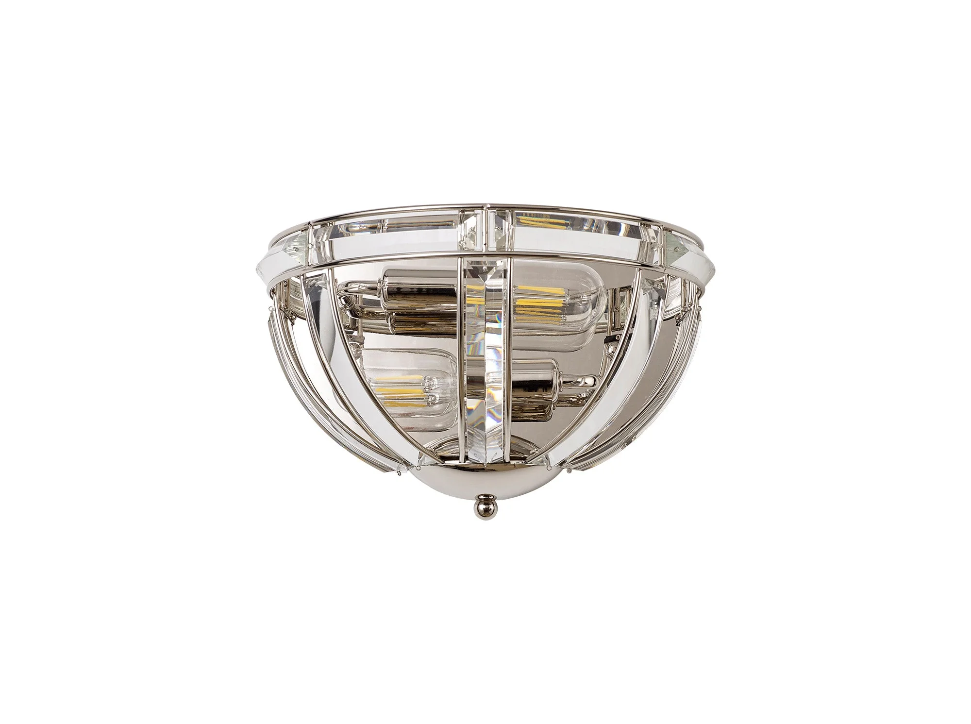 Hound Wall Light, 1/2 Light E14, Polished Nickel - Image 7
