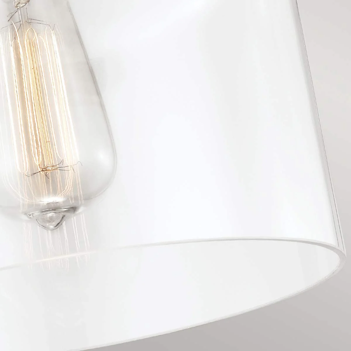 Hounslow 1 Light Flush Light - Burnished Brass/Polished Nickel - Image 10
