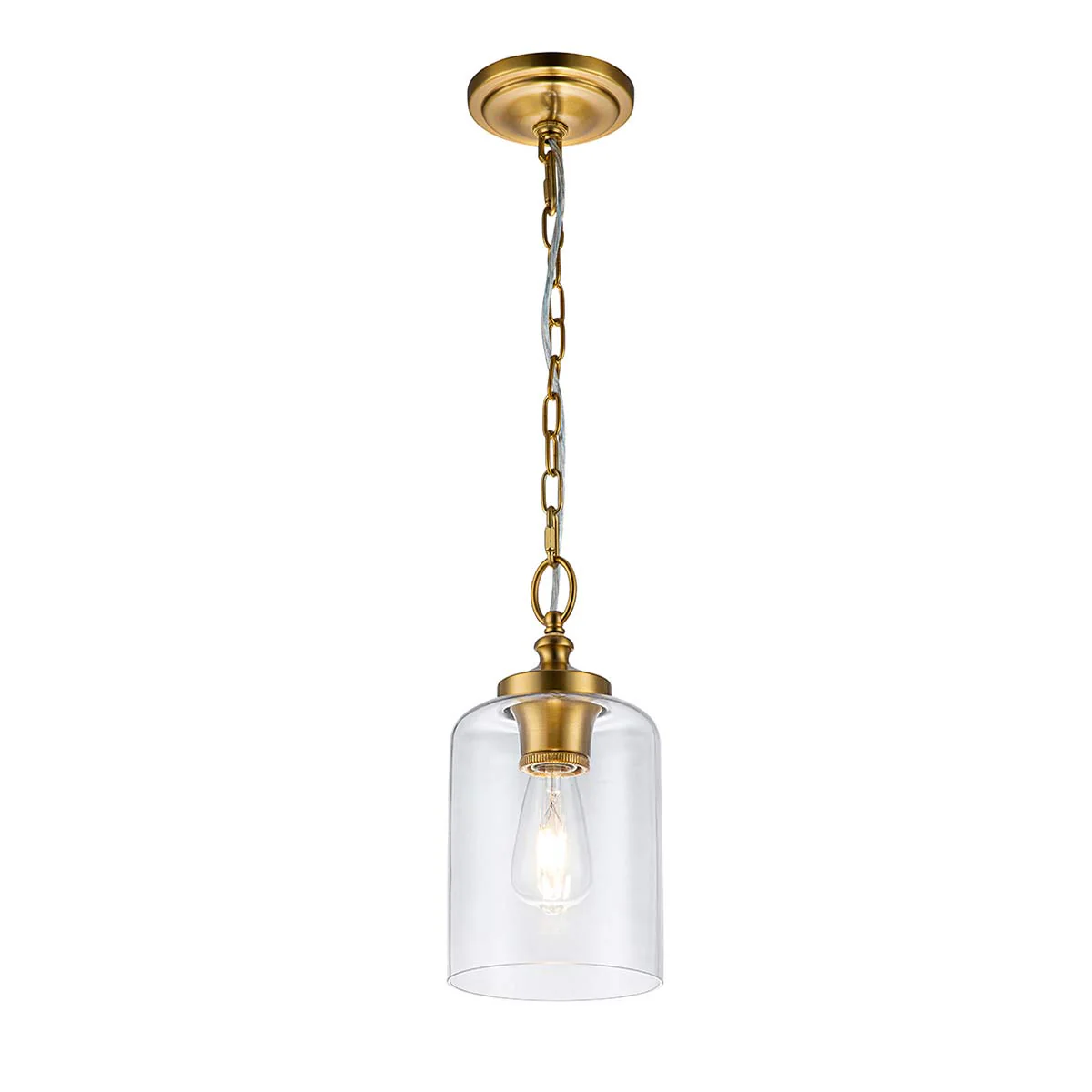 Hounslow 1 Light Mini Pendant - Various Finish - Image 3