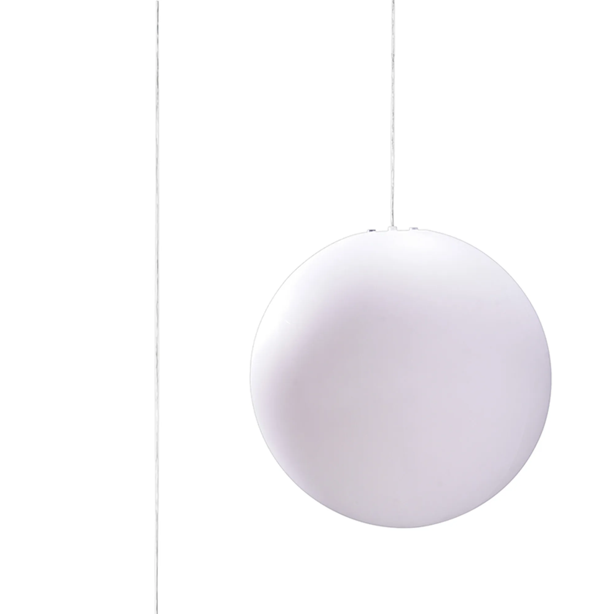 Huevo 35cm/40cm Ball Pendant E27 Small Outdoor IP44, Opal White - Image 2