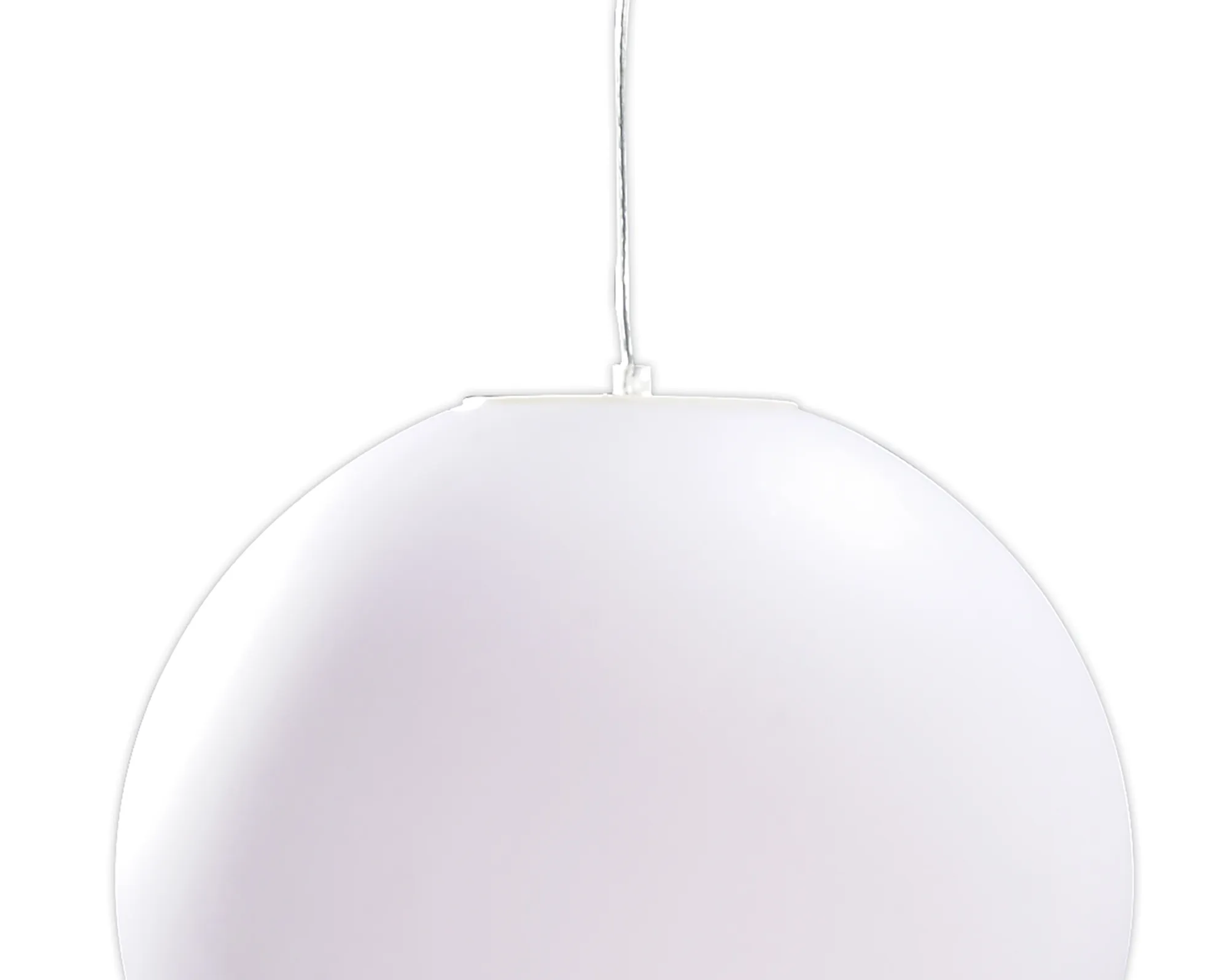 Huevo 35cm/40cm Ball Pendant E27 Small Outdoor IP44, Opal White - Image 6