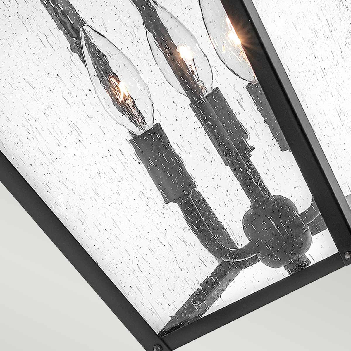 Huntersfield 1/3Lt Chain Lantern - Black IP44 E27 - Image 9