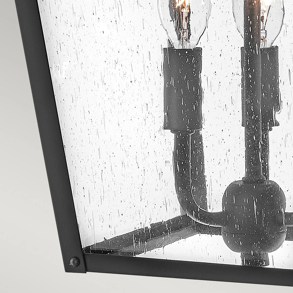 Huntersfield Small/Medium/Large Wall Lantern - Black Finish - Image 10