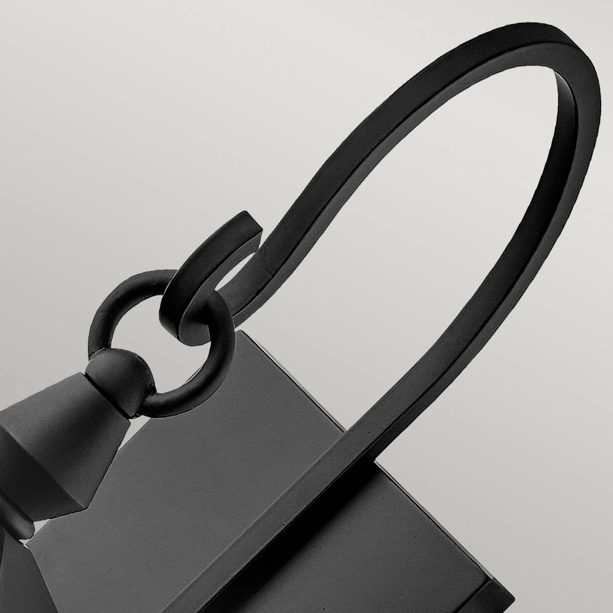 Huntersfield Small/Medium/Large Wall Lantern - Black Finish - Image 11
