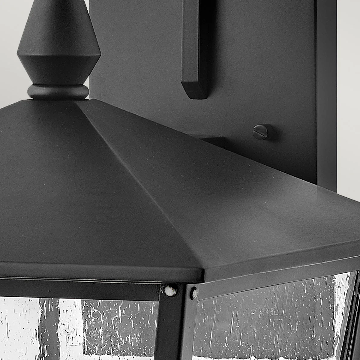 Huntersfield Small/Medium/Large Wall Lantern - Black Finish - Image 12