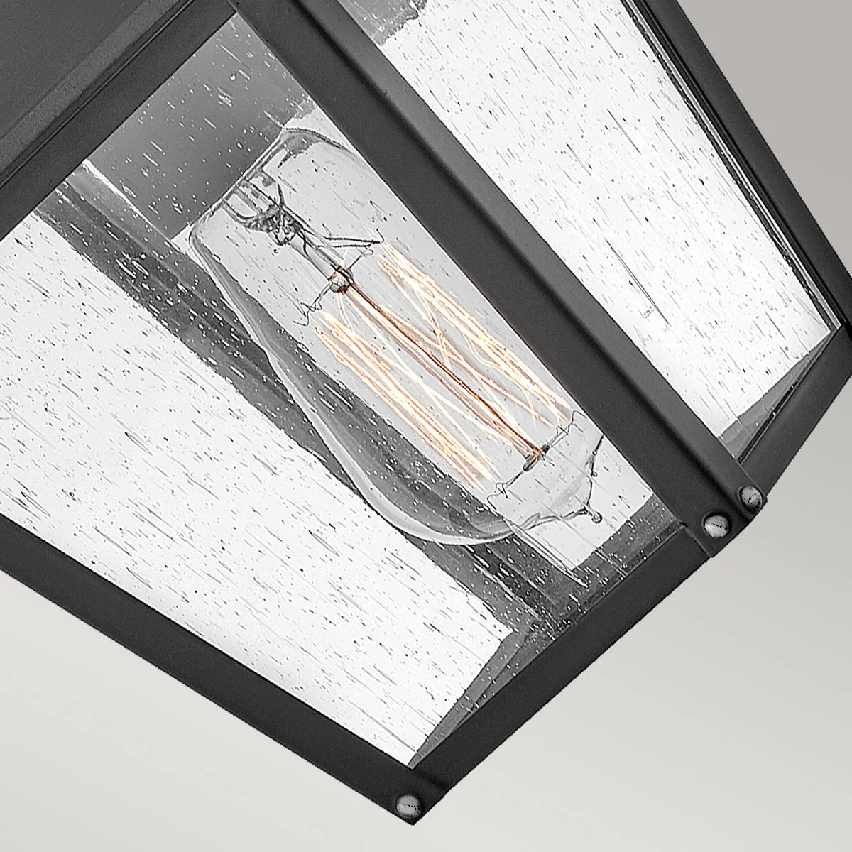 Huntersfield Small/Medium/Large Wall Lantern - Black Finish - Image 2