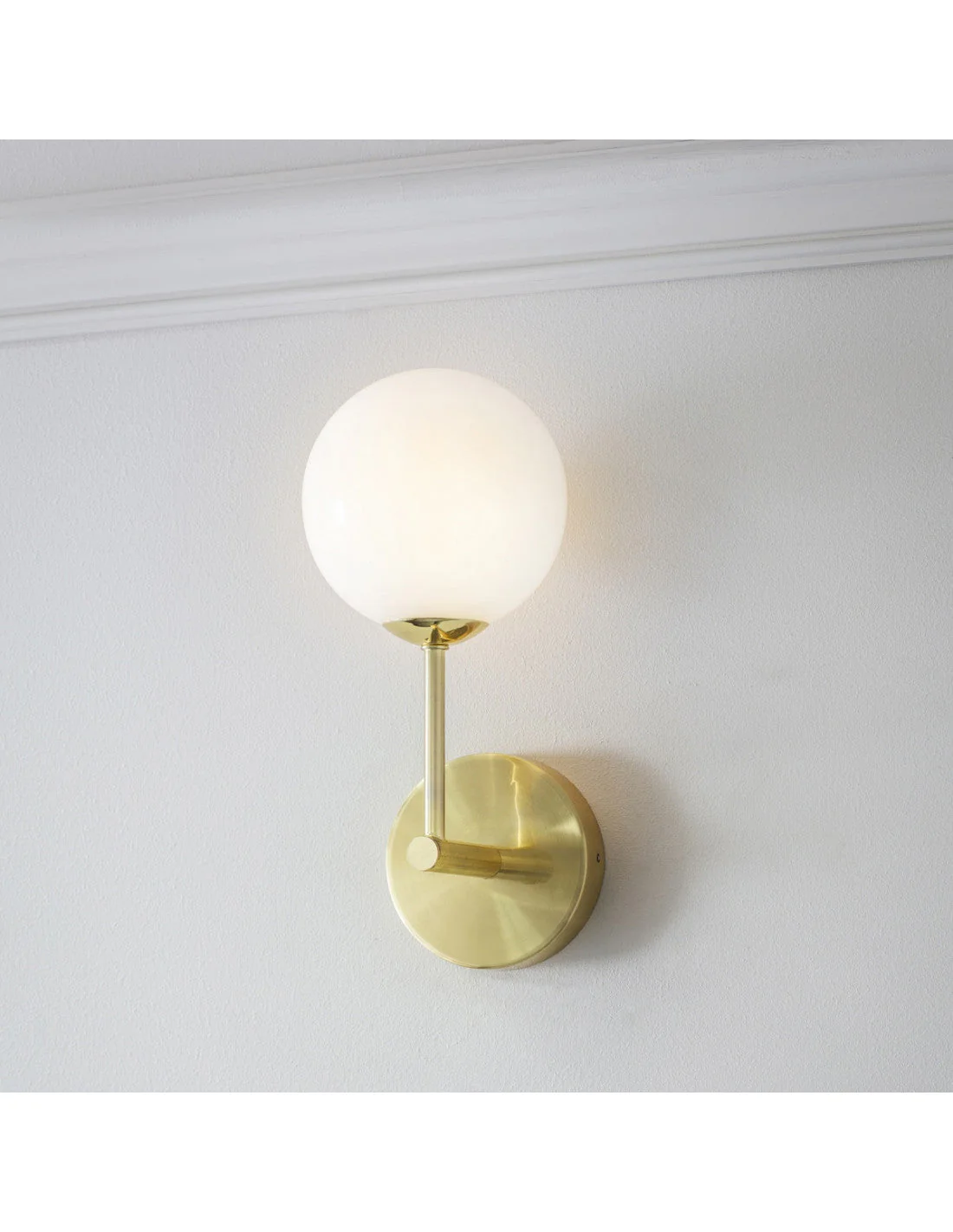 Hyatt 1Lt Wall Light - Satin Brass - Image 5