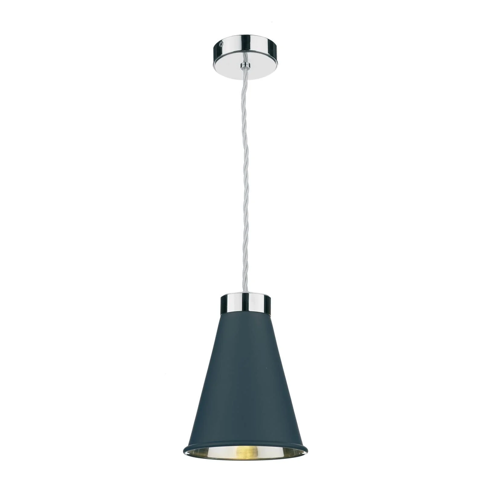 Hyde 1 Light Small/Large Pendant Complete with Bespoke Metal Shade - Image 2