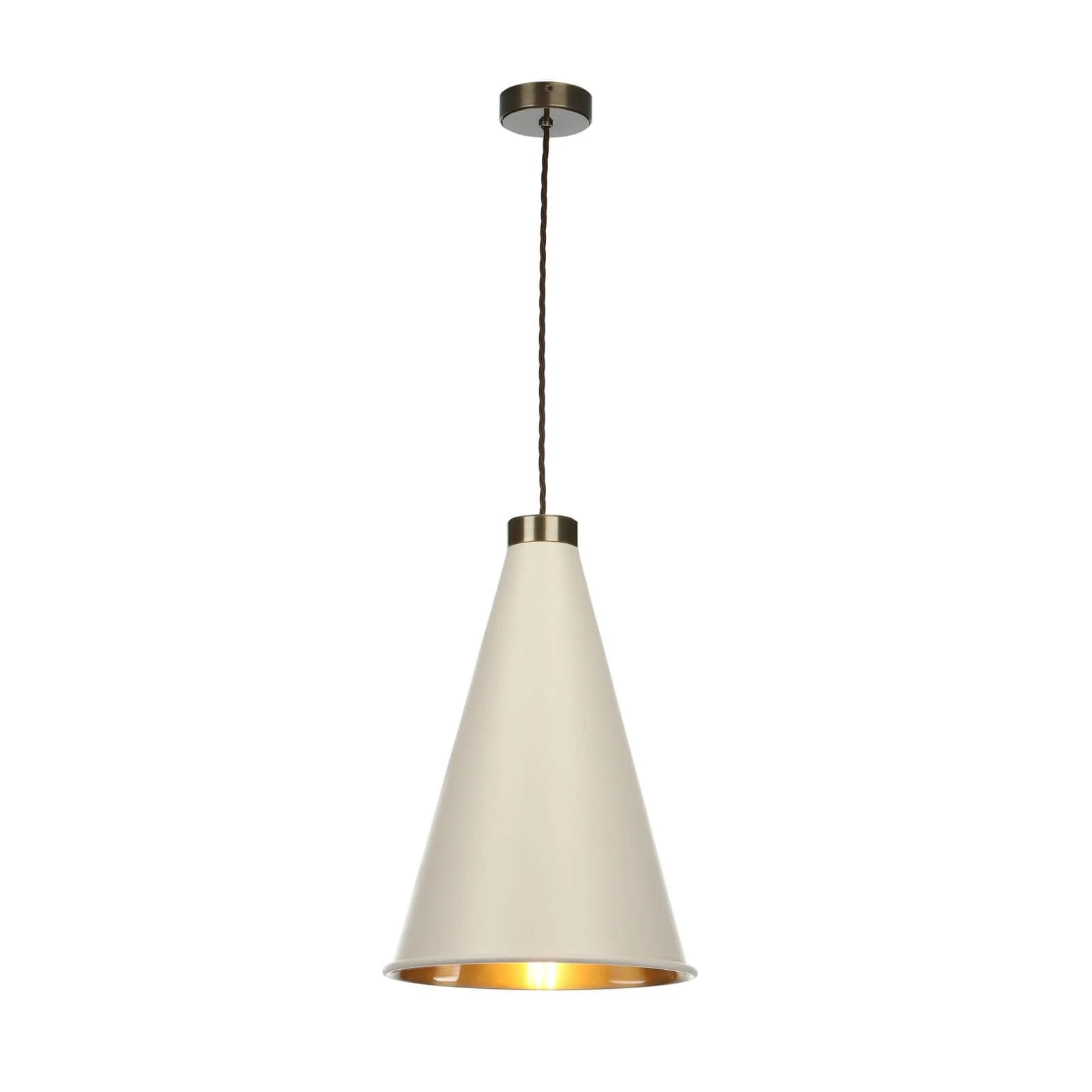 Hyde 1 Light Small/Large Pendant Complete with Bespoke Metal Shade - Image 5