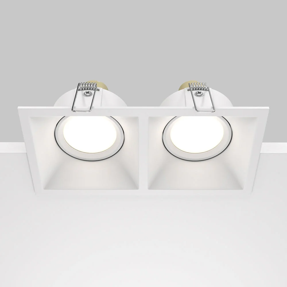 Hythe Downlight Dot GU10 2x10W- Black/White - Image 4