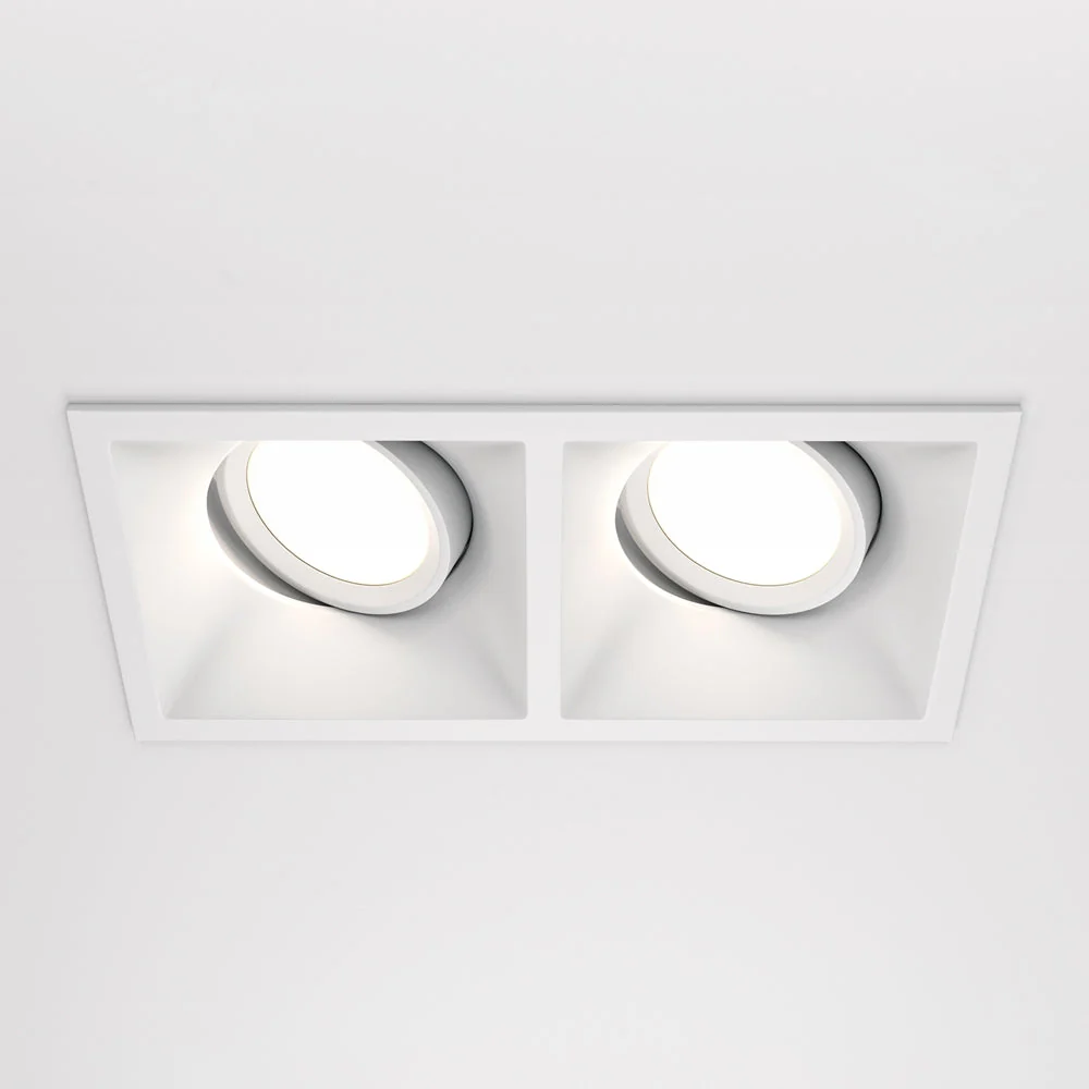 Hythe Downlight Dot GU10 2x10W- Black/White - Image 7