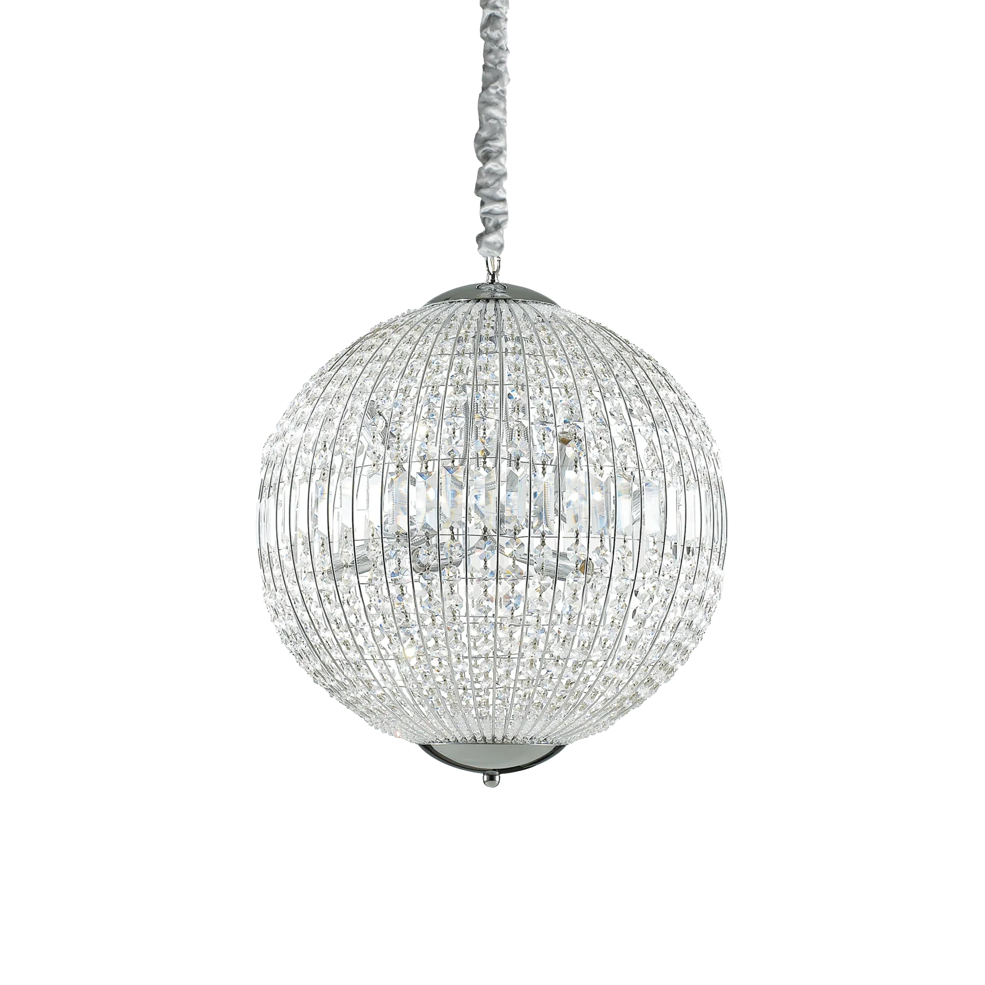 Luxor 6/12Lt Crystal Pendant Light - Image 3