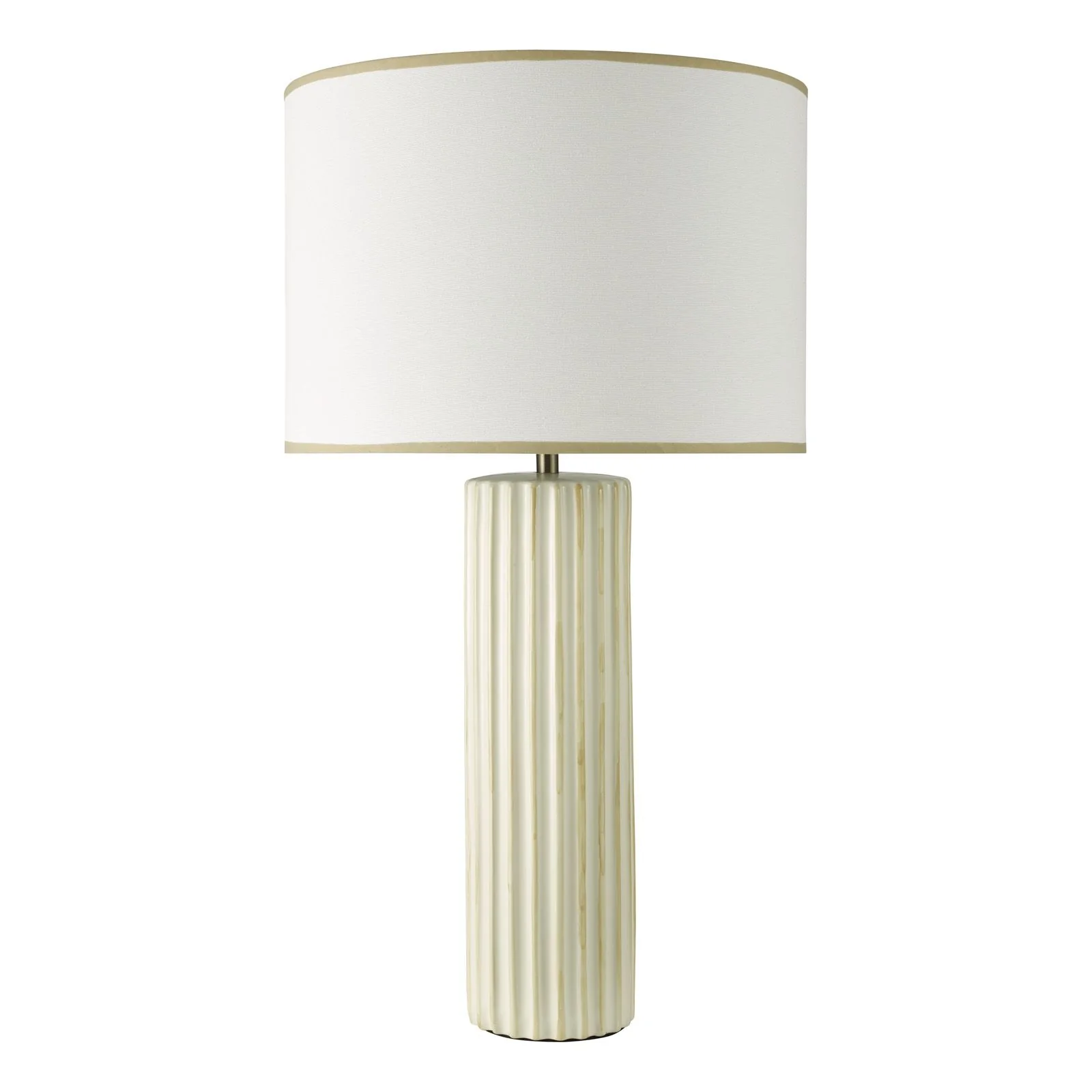 Idella Table Lamp- Taupe With Shade - Image 2