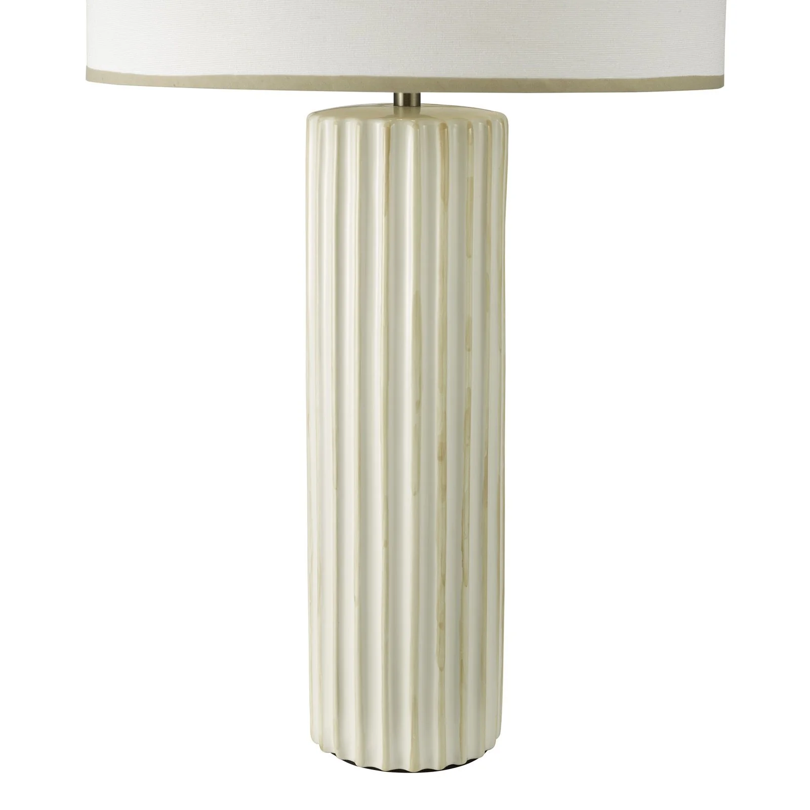 Idella Table Lamp- Taupe With Shade - Image 4