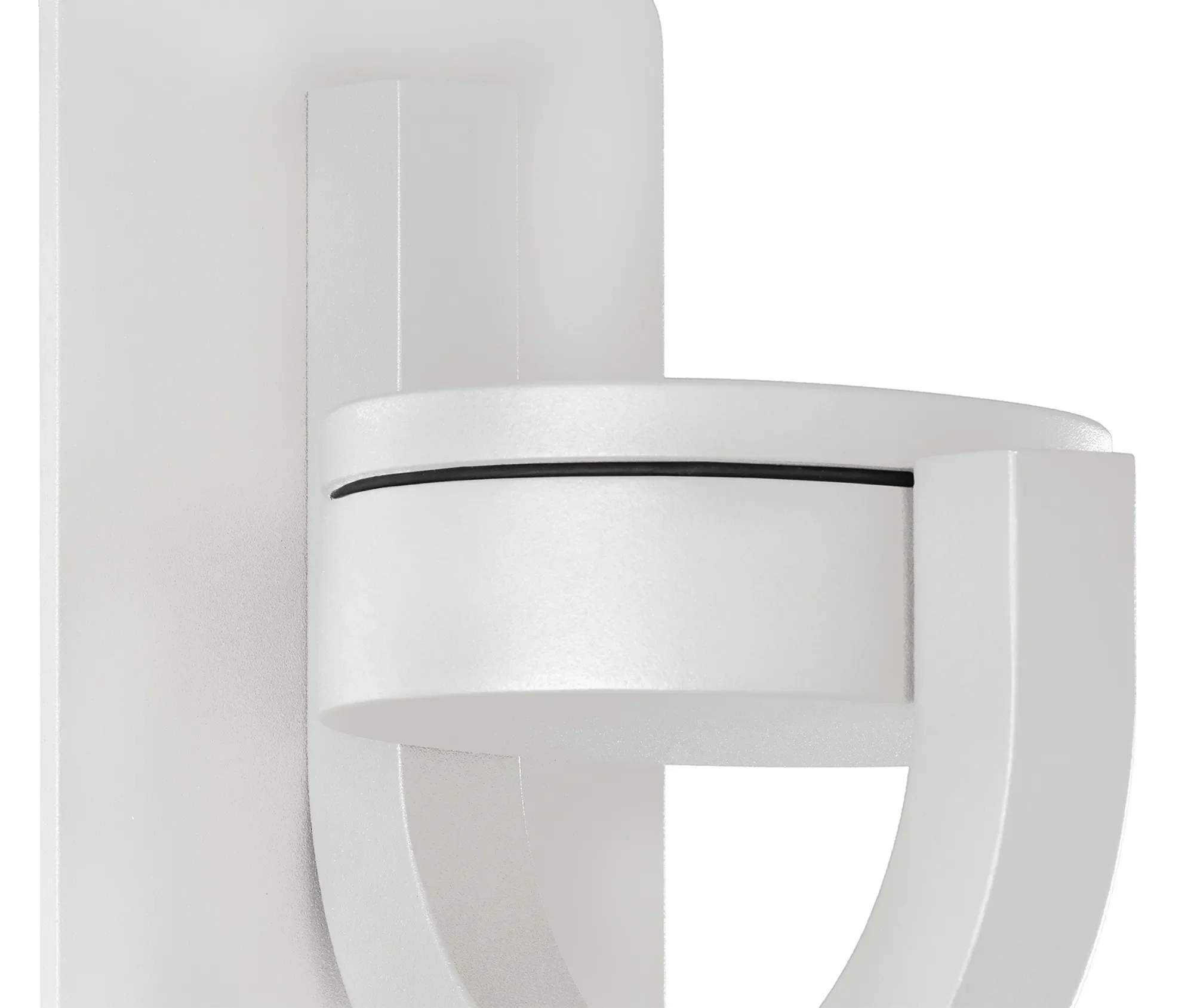 Iguazu 1/2Lt Wall Lamp- Anthracite/ White Finishes - Image 10