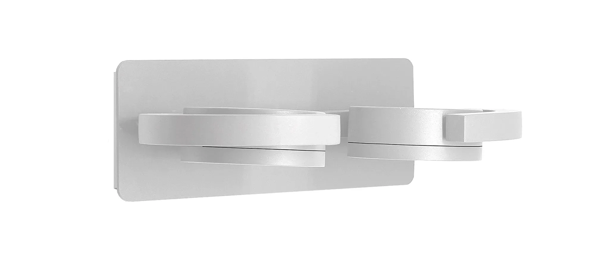 Iguazu 1/2Lt Wall Lamp- Anthracite/ White Finishes - Image 4