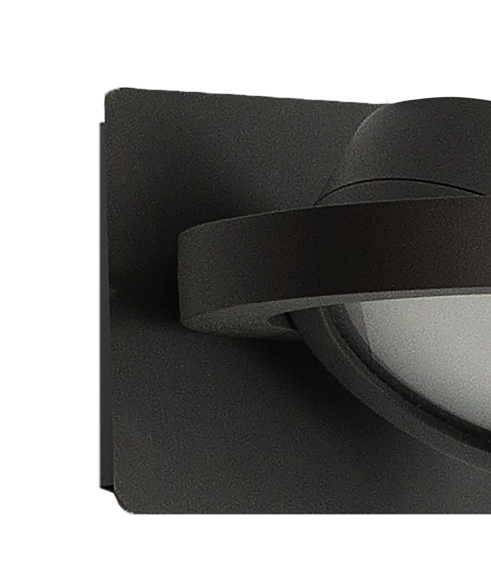 Iguazu 1/2Lt Wall Lamp- Anthracite/ White Finishes - Image 5