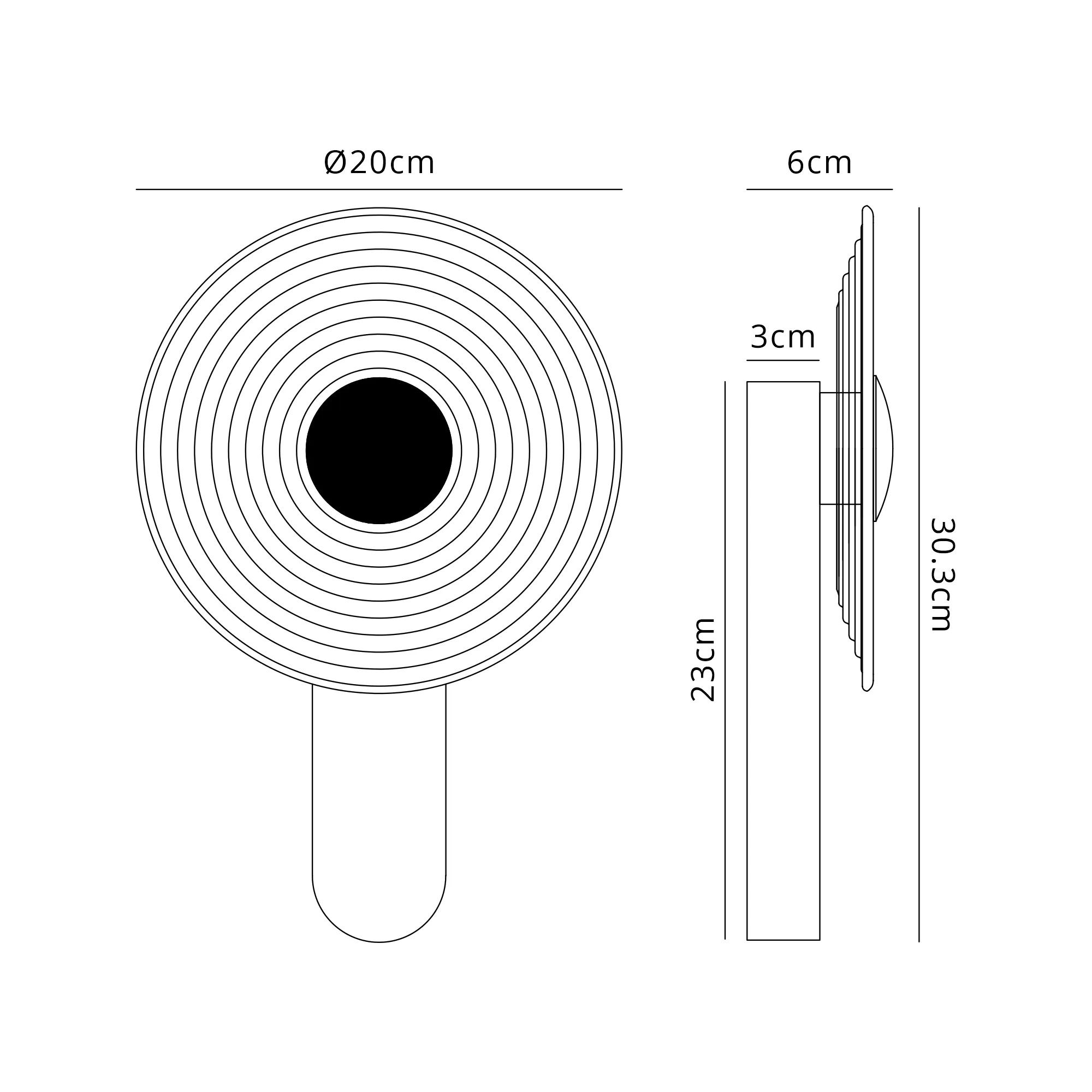 Ikast Wall Lamp, 1 x 7W LED, 3000K, 426lm 3yrs Warranty- Various Finishes - Image 104