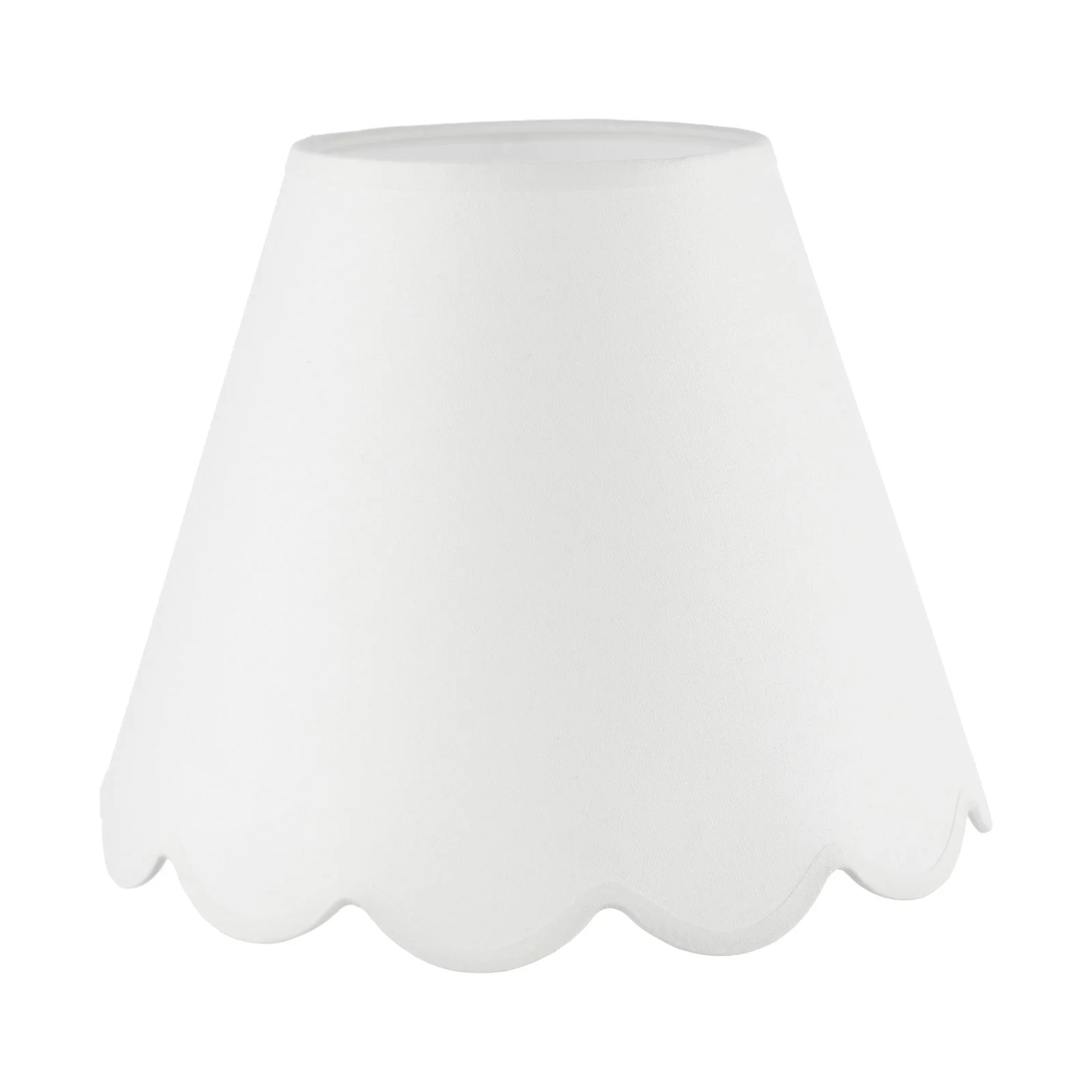 Cotton Tapered drum Shade- White & Blue Mix - Image 6