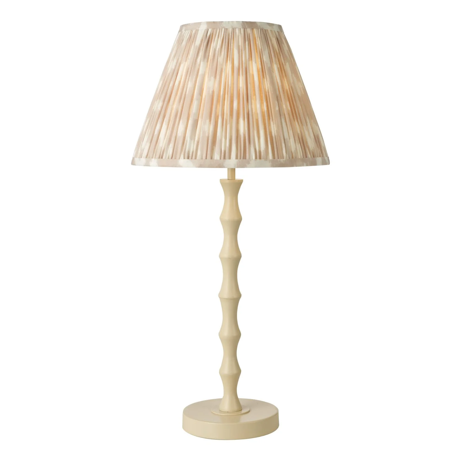 Ikat Green/ Taupe Cotton Empire Shade- Various Sizes - Image 17