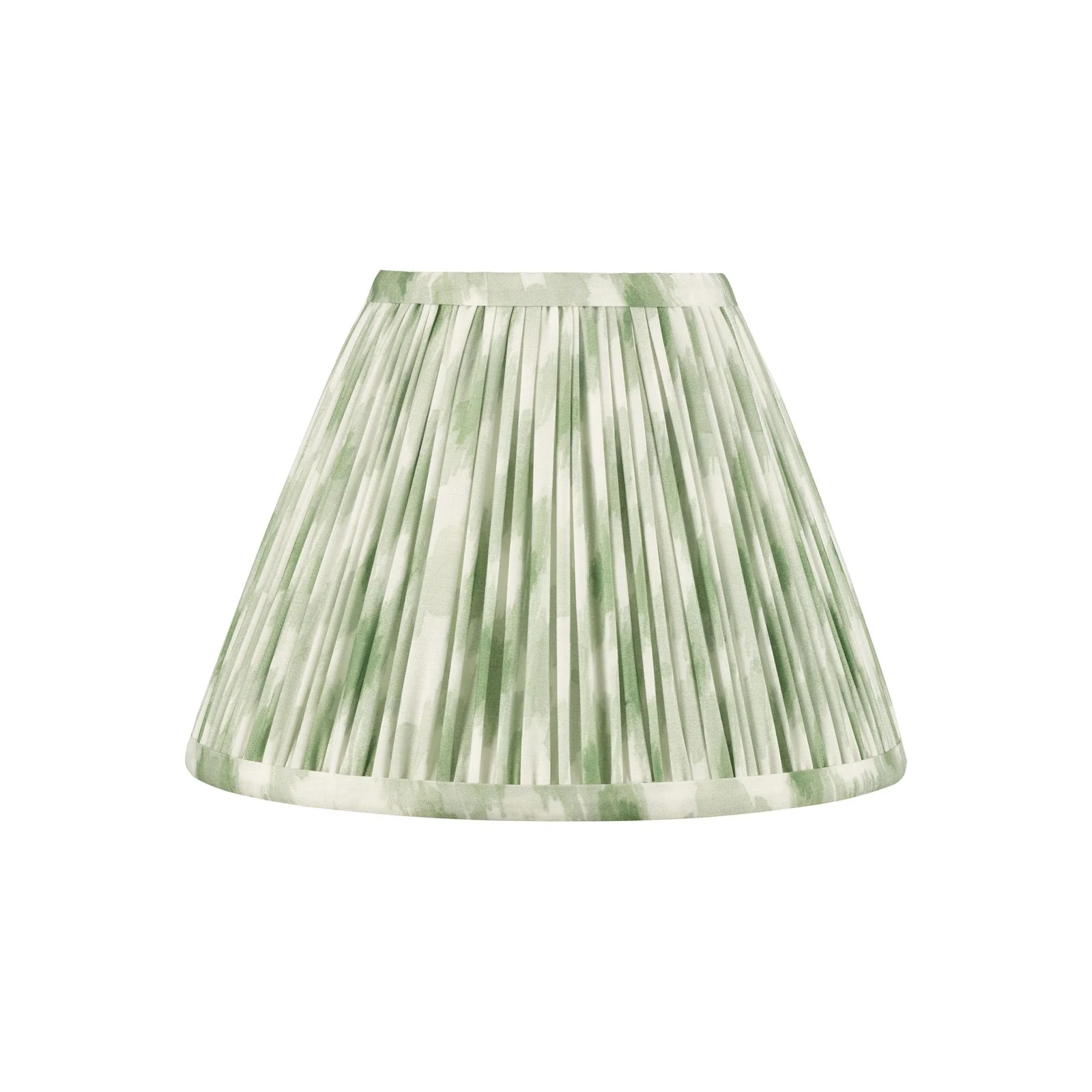 Ikat Green/ Taupe Cotton Empire Shade- Various Sizes - Image 2