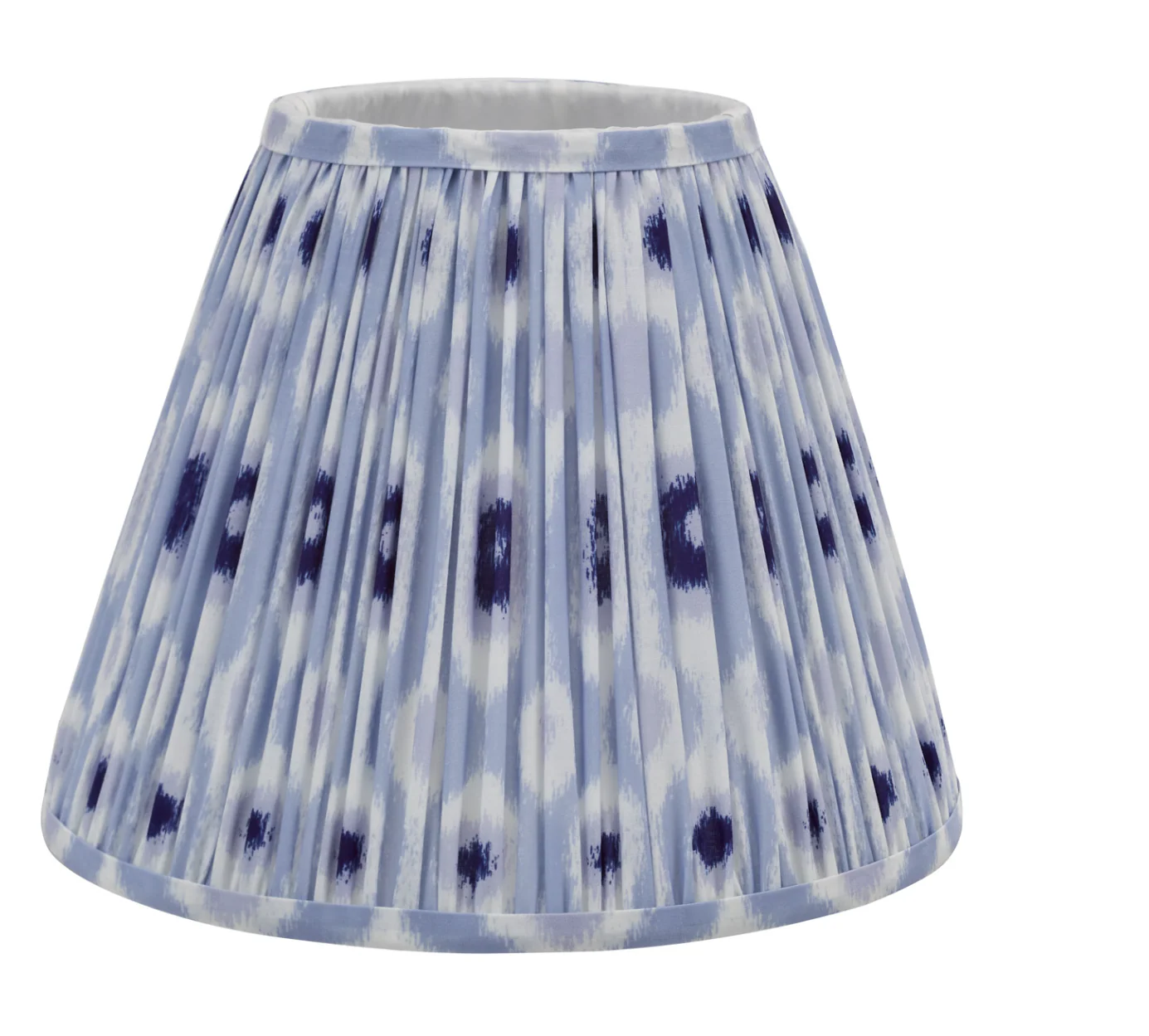 Ikat Green/ Taupe Cotton Empire Shade- Various Sizes - Image 26