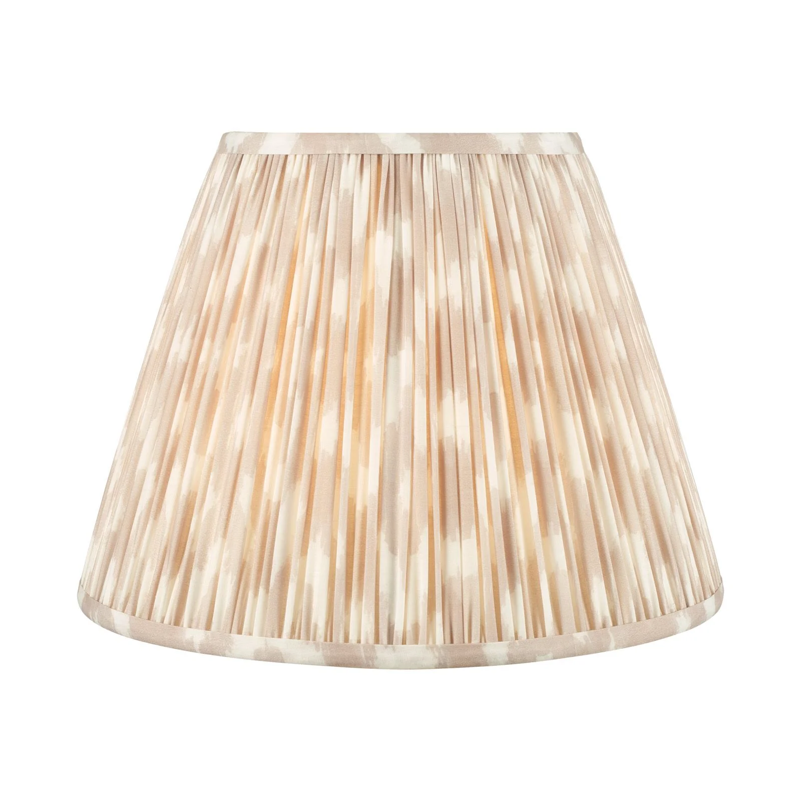 Ikat Green/ Taupe Cotton Empire Shade- Various Sizes - Image 27