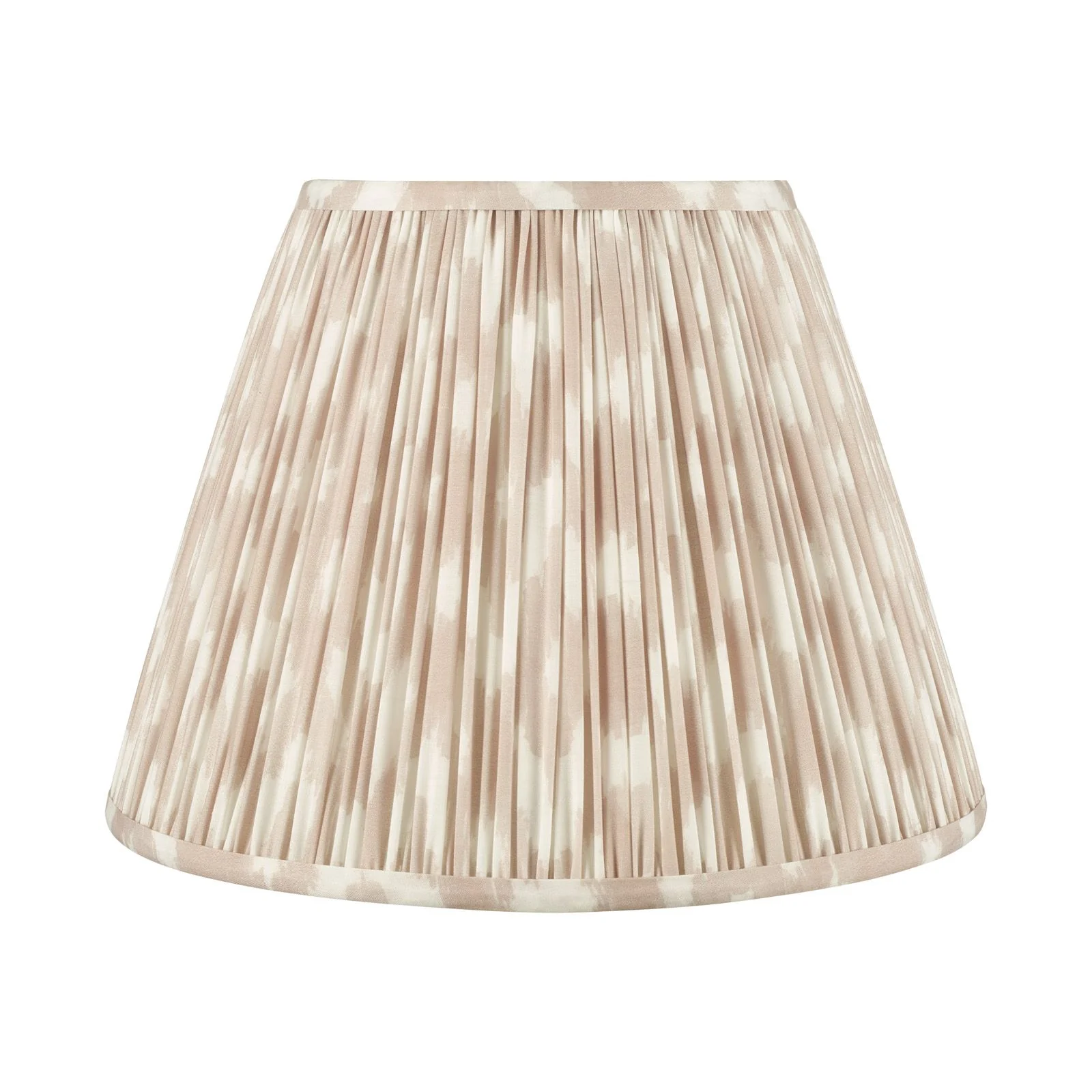 Ikat Green/ Taupe Cotton Empire Shade- Various Sizes - Image 28