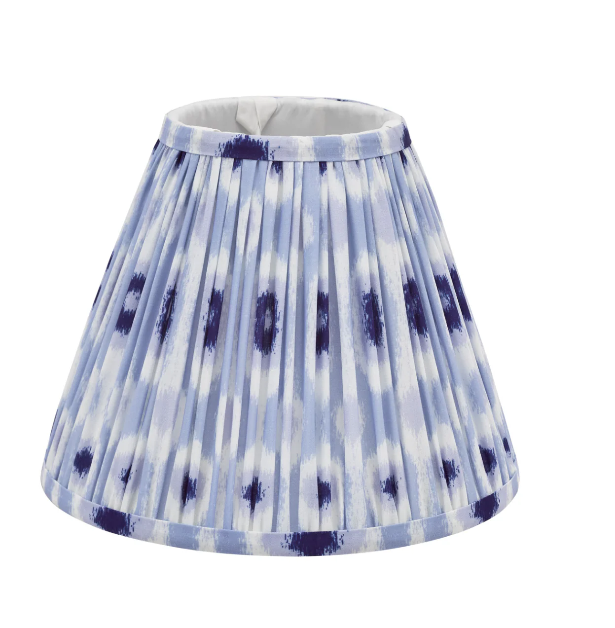 Ikat Green/ Taupe Cotton Empire Shade- Various Sizes - Image 37