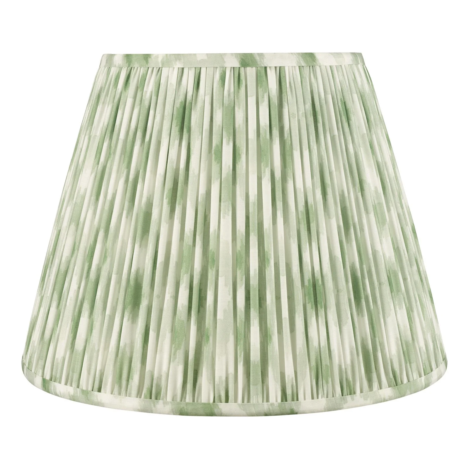 Ikat Green/ Taupe Cotton Empire Shade- Various Sizes - Image 39