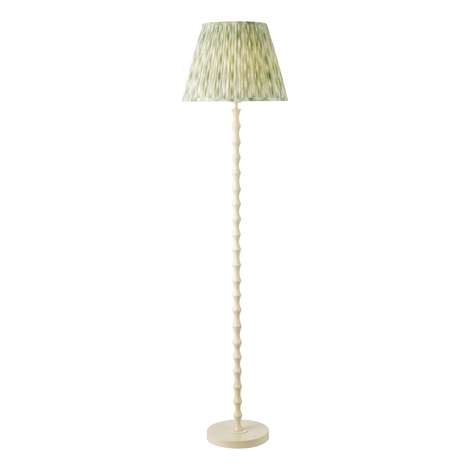 Ikat Green/ Taupe Cotton Empire Shade- Various Sizes - Image 40