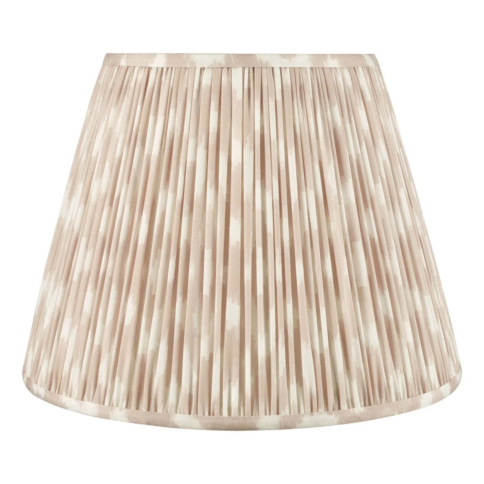 Ikat Green/ Taupe Cotton Empire Shade- Various Sizes - Image 43