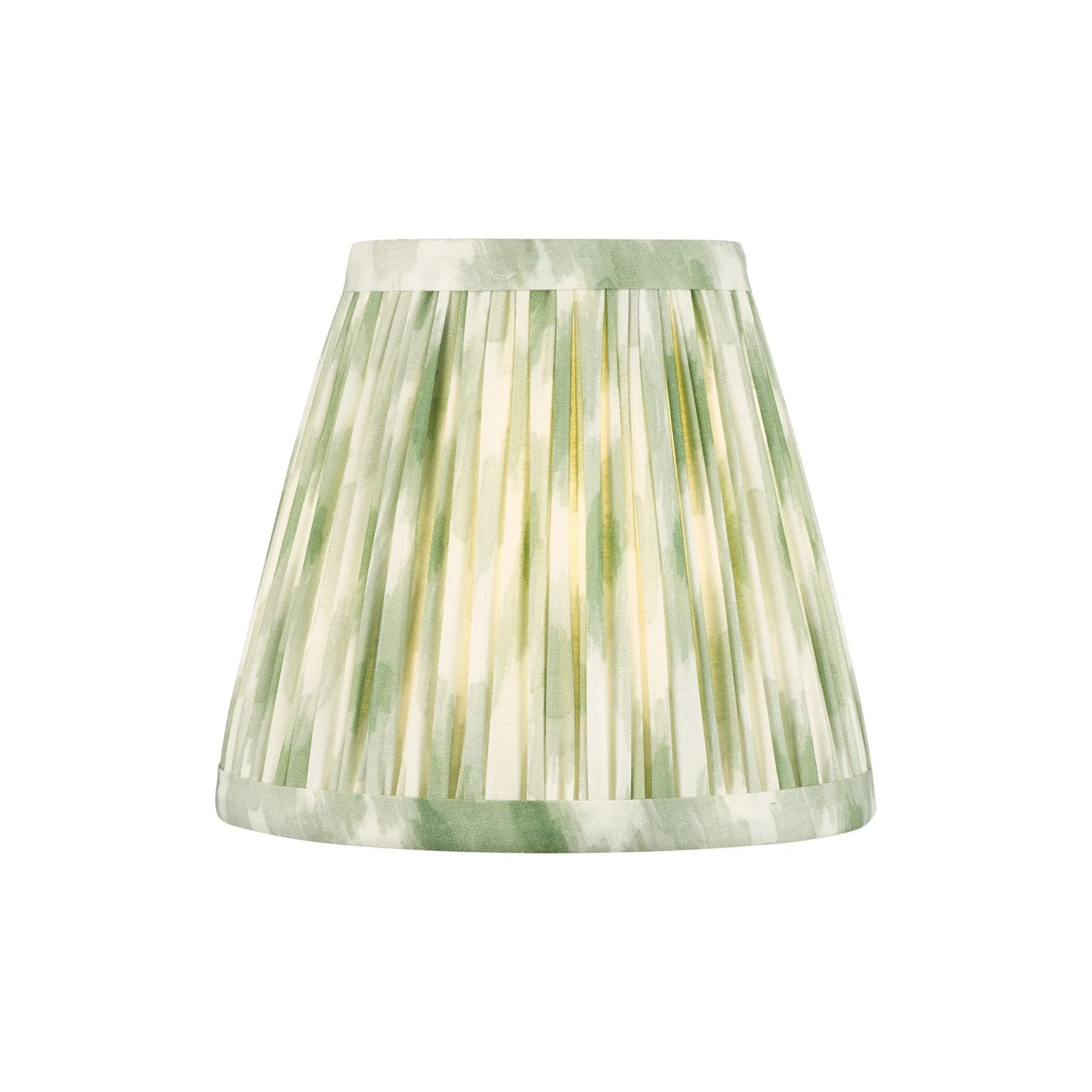 Ikat Green/ Taupe Cotton Empire Shade- Various Sizes - Image 46