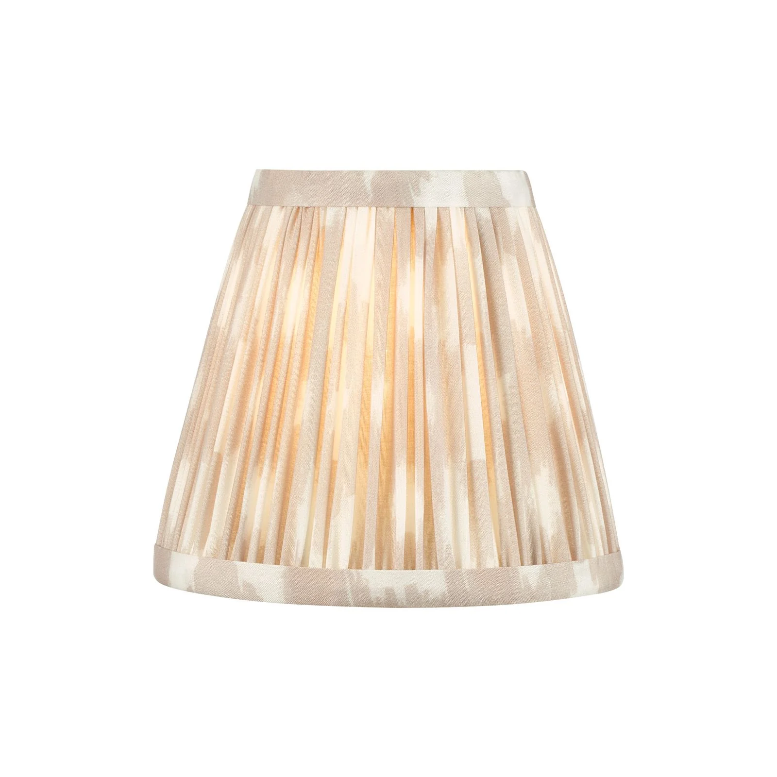 Ikat Green/ Taupe Cotton Empire Shade- Various Sizes - Image 50